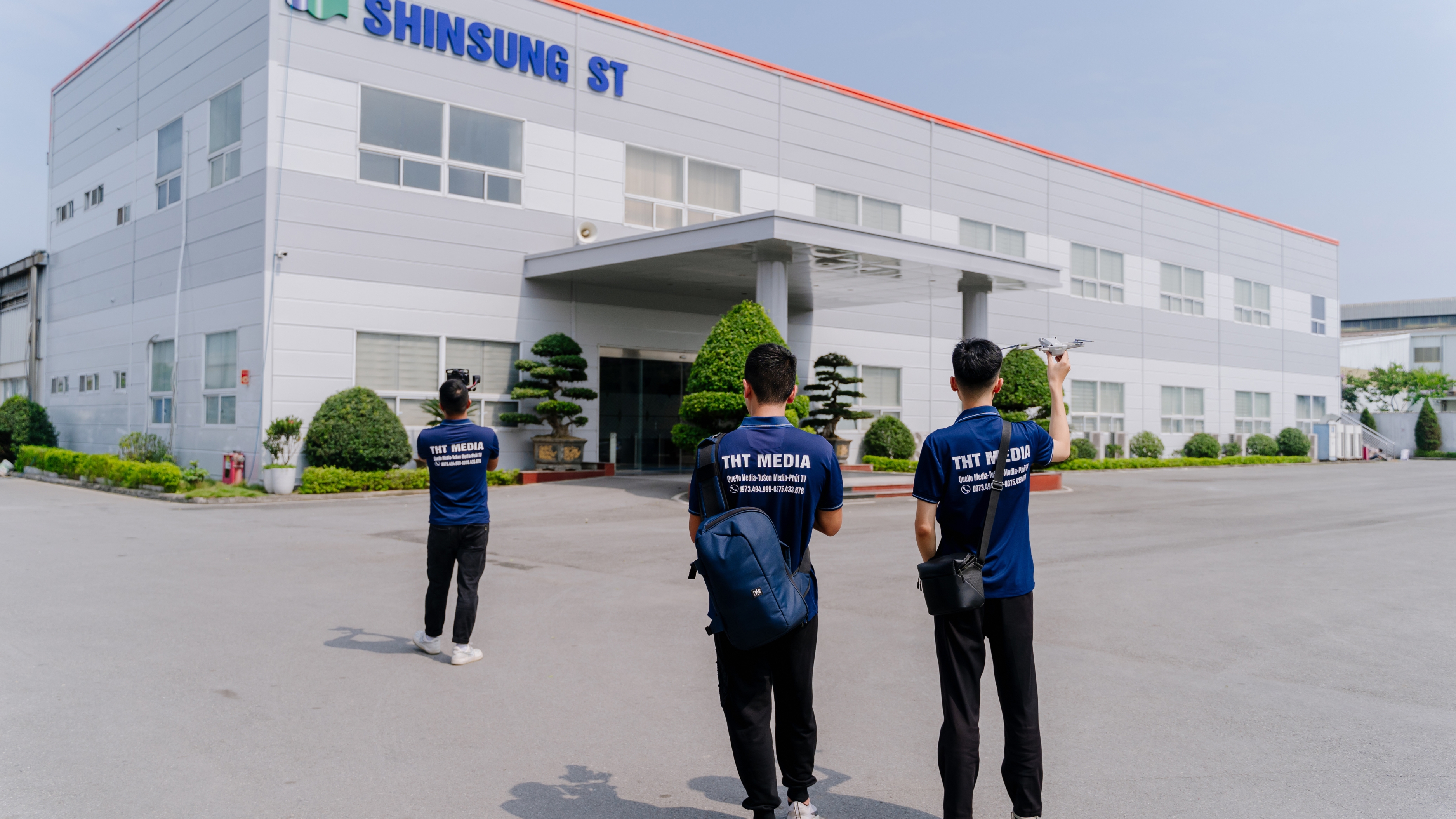 Dịch Vụ Quay Video Doanh Nghiệp Khu Công Nghiệp Tại  Bắc Giang  Bằng Flycam