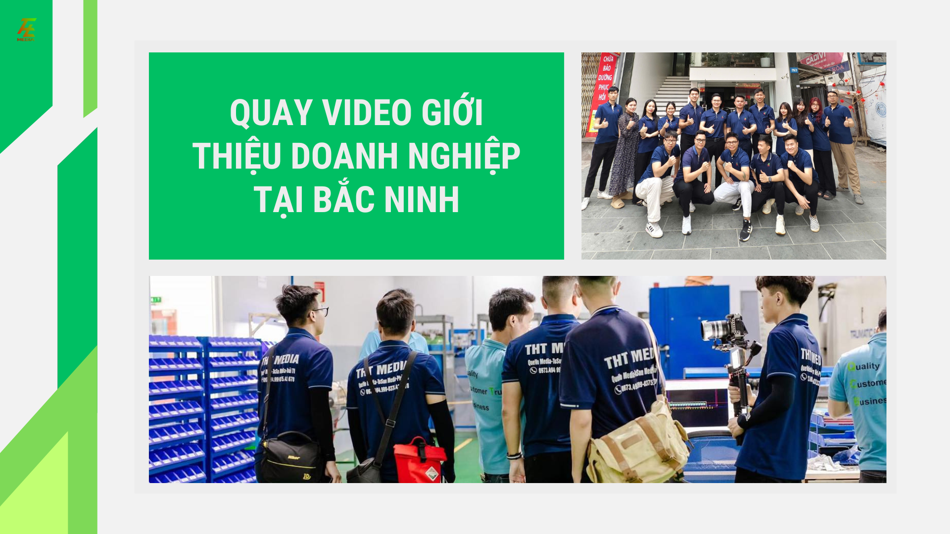 Dịch vụ quay video giới thiệu doanh nghiệp tại Thái Nguyên